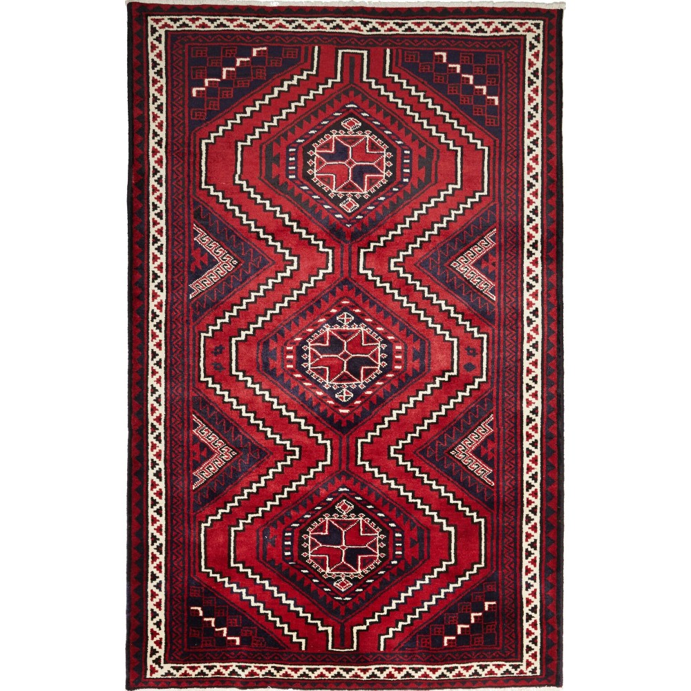 Tappeto Lori Persia grigio bianco 169x265