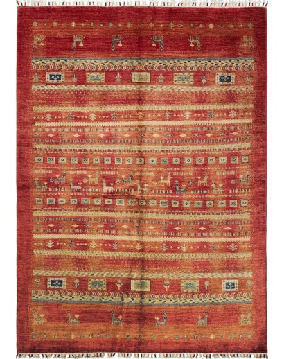 Tappeto Siva Pakistan marrone 170x234