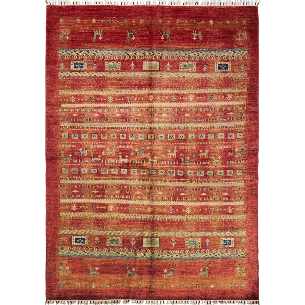 Tappeto Siva Pakistan marrone 170x234 Tappeto Siva Pakistan marrone 170x234