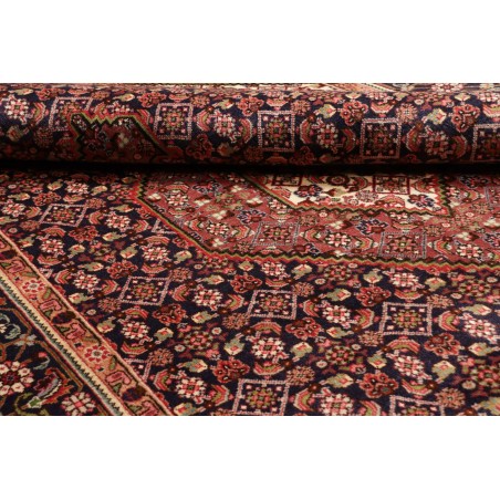 Tappeto Tabriz Persia marrone arancione 200x290