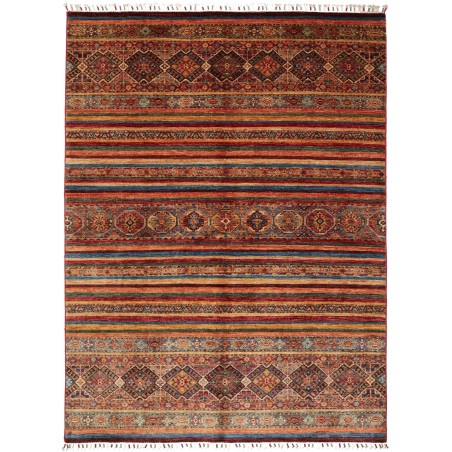 Tappeto Samarkand Pakistan marrone giallo 173x228