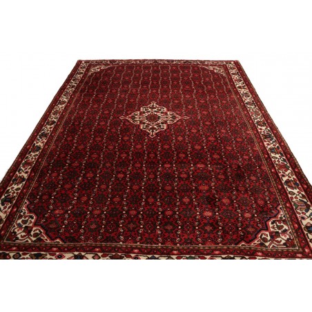 Tappeto Hosseinabad Persia marrone giallo 222x300