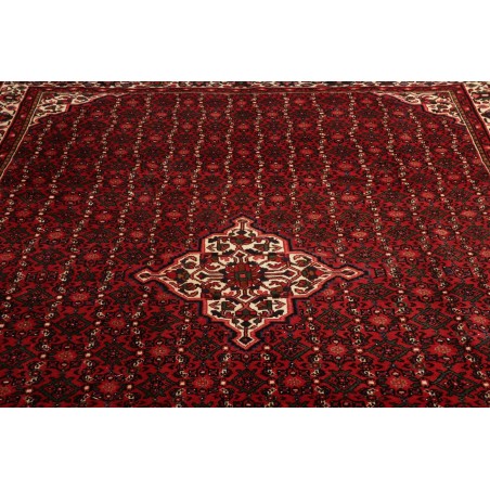 Tappeto Hosseinabad Persia marrone giallo 222x300