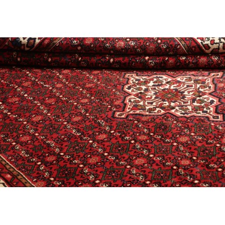 Tappeto Hosseinabad Persia marrone giallo 222x300