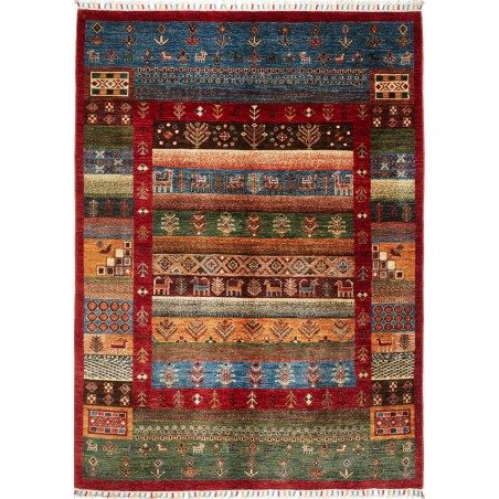 Tappeto Fun Collection Pakistan marrone arancione 150x207