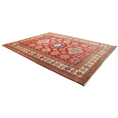 Tappeto Kazak Fine Pakistan marrone giallo 280x370