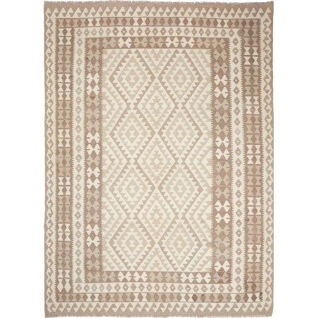 Tappeto Kilim Afghanistan beige azzurro 210x290