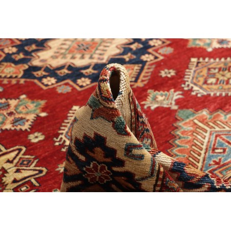 Tappeto Kazak Fine Pakistan marrone giallo 280x370