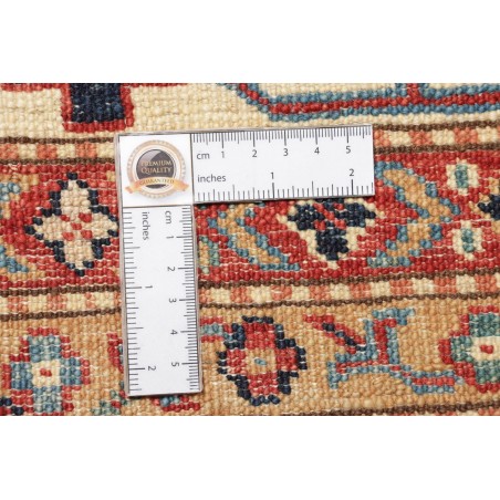 Tappeto Kazak Fine Pakistan marrone giallo 280x370