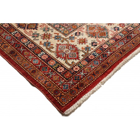 Tappeto Kazak Fine Pakistan marrone giallo 297x410