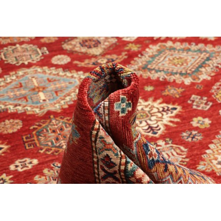 Tappeto Kazak Fine Pakistan marrone giallo 297x410