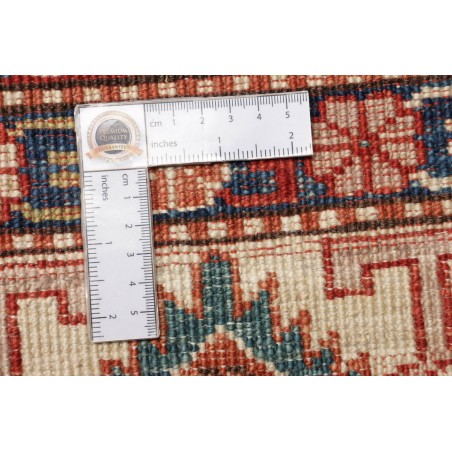 Tappeto Kazak Fine Pakistan marrone giallo 297x410