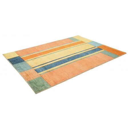 Tappeto Barjesta Pakistan marrone grigio 171x236
