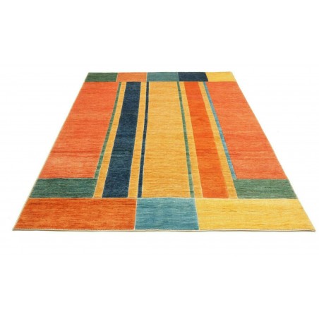 Tappeto Barjesta Pakistan marrone grigio 171x236