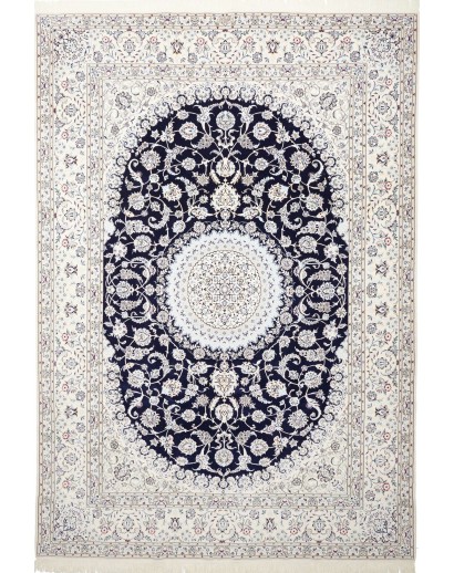Tappeto Nain 6La Persia bianco grigio 214x305