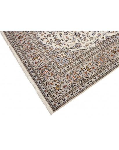 Tappeto Kashan Persia beige marrone 203x320