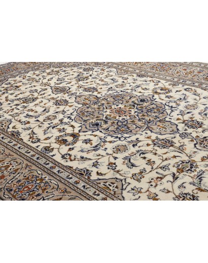 Tappeto Kashan Persia beige marrone 203x320