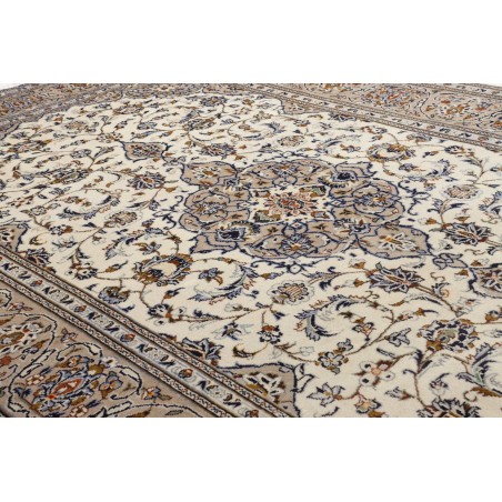 Tappeto Kashan Persia beige marrone 203x320