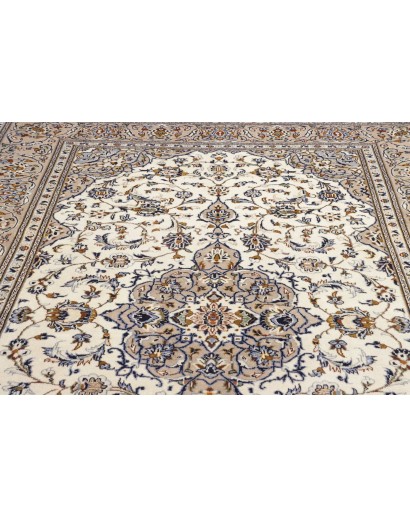 Tappeto Kashan Persia beige marrone 203x320