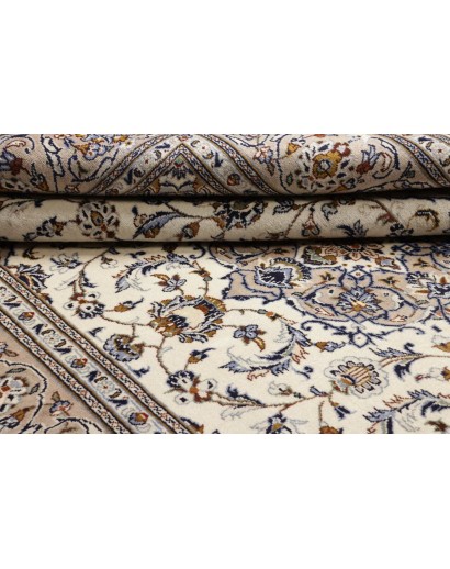 Tappeto Kashan Persia beige marrone 203x320
