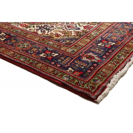 Tappeto Tabriz Persia marrone giallo 200x308