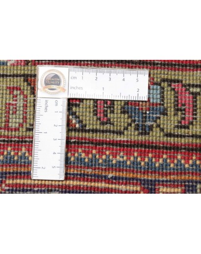 Tappeto Tabriz Persia marrone giallo 200x308