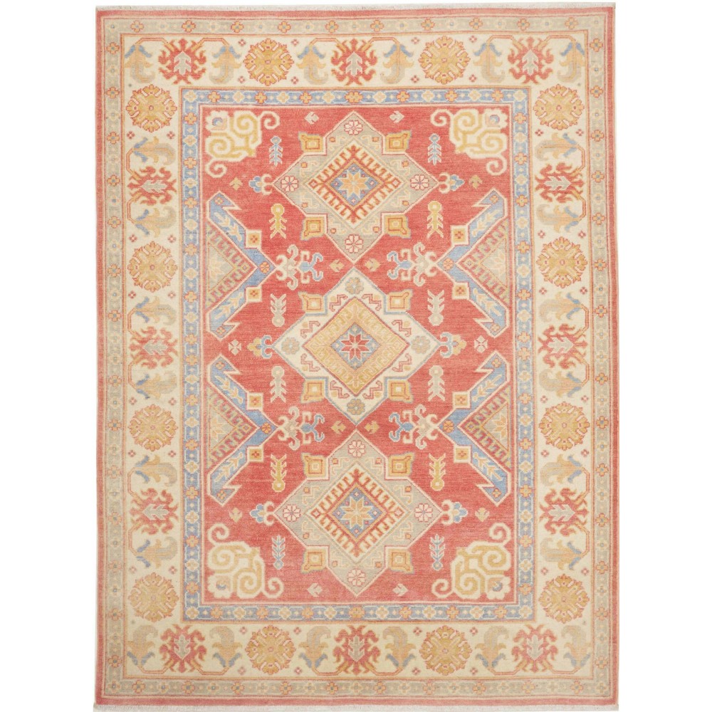 Tappeto Kazak Afghanistan marrone 150x202 Tappeto Kazak Afghanistan marrone 150x202