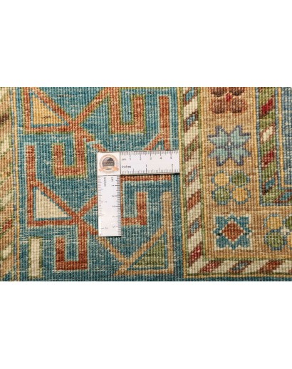 Tappeto Tribal Pakistan bianco azzurro 150x213