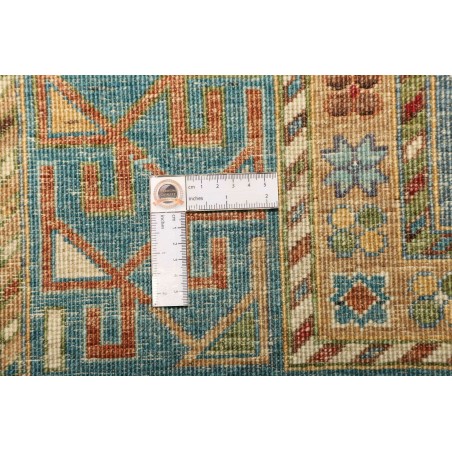 Tappeto Tribal Pakistan bianco azzurro 150x213