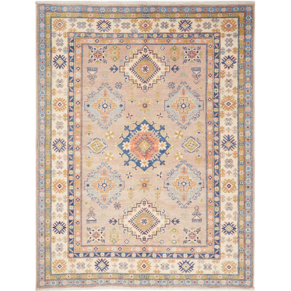Tappeto Kazak Afghanistan marrone 153x199 Tappeto Kazak Afghanistan marrone 153x199