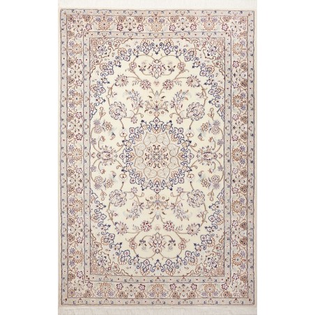 Tappeto Nain 9La Persia bianco verde 134x202