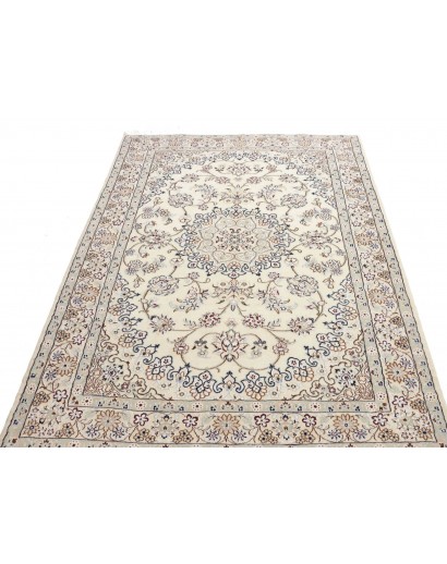 Tappeto Nain 9La Persia bianco verde 134x202