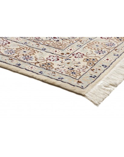 Tappeto Nain 9La Persia bianco verde 134x202