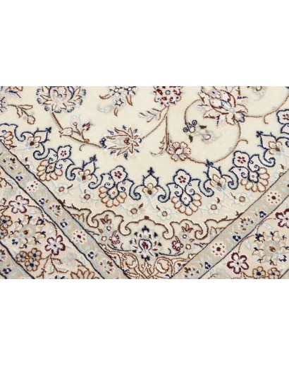 Tappeto Nain 9La Persia bianco verde 134x202