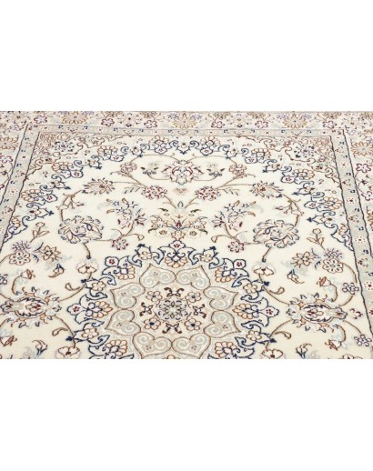 Tappeto Nain 9La Persia bianco verde 134x202