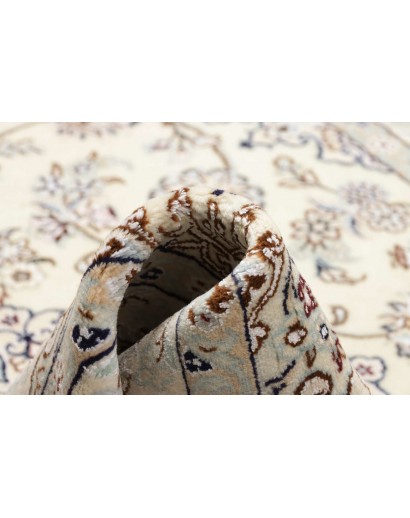 Tappeto Nain 9La Persia bianco verde 134x202