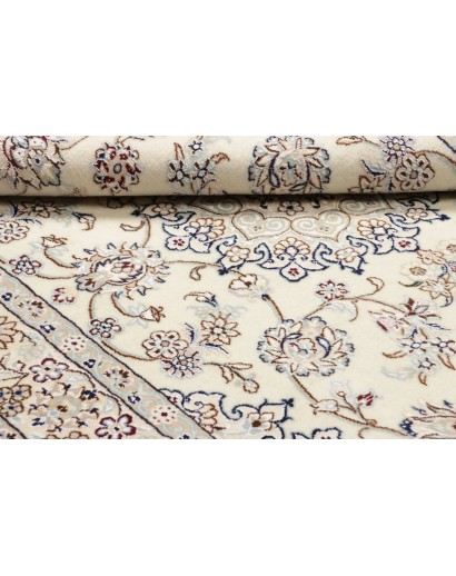 Tappeto Nain 9La Persia bianco verde 134x202