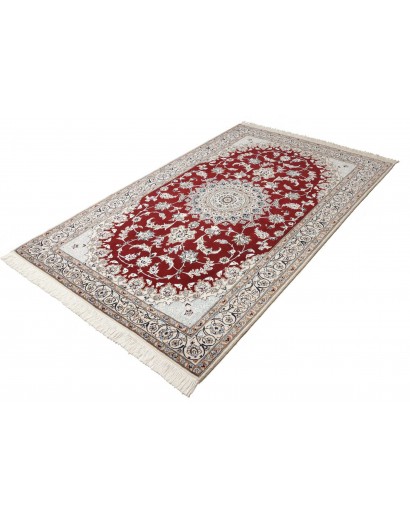 Tappeto Nain 9La Persia bianco marrone 135x217