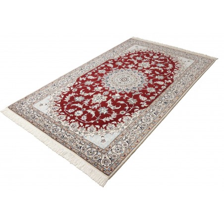Tappeto Nain 9La Persia bianco marrone 135x217