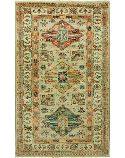 Tappeto Kazak Fine Pakistan marrone 79x129