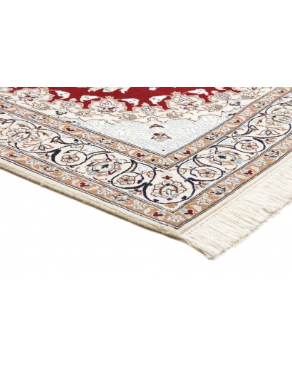 Tappeto Nain 9La Persia bianco marrone 135x217
