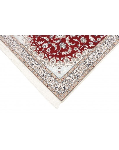 Tappeto Nain 9La Persia bianco marrone 135x217