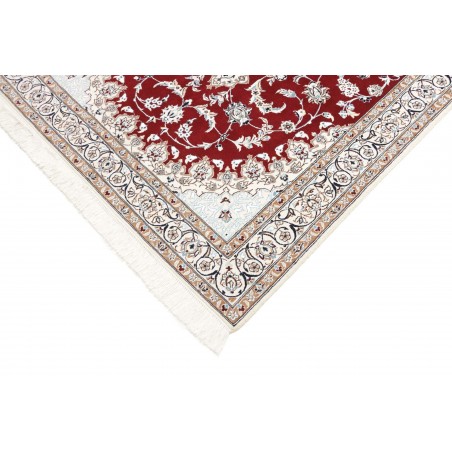 Tappeto Nain 9La Persia bianco marrone 135x217