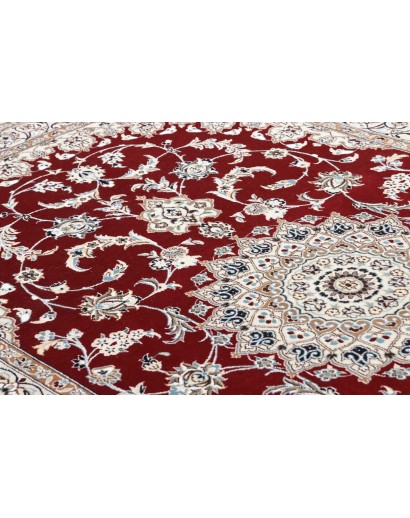 Tappeto Nain 9La Persia bianco marrone 135x217