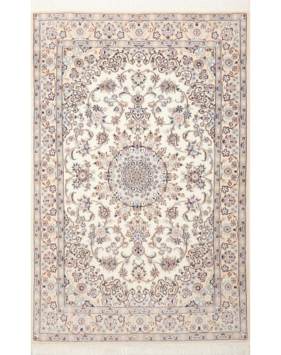 Tappeto Nain 9La Persia bianco verde 127x197