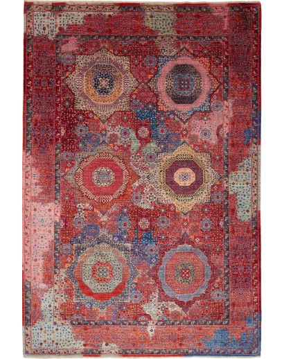 Tappeto Mamlouk Pakistan marrone beige 198x296