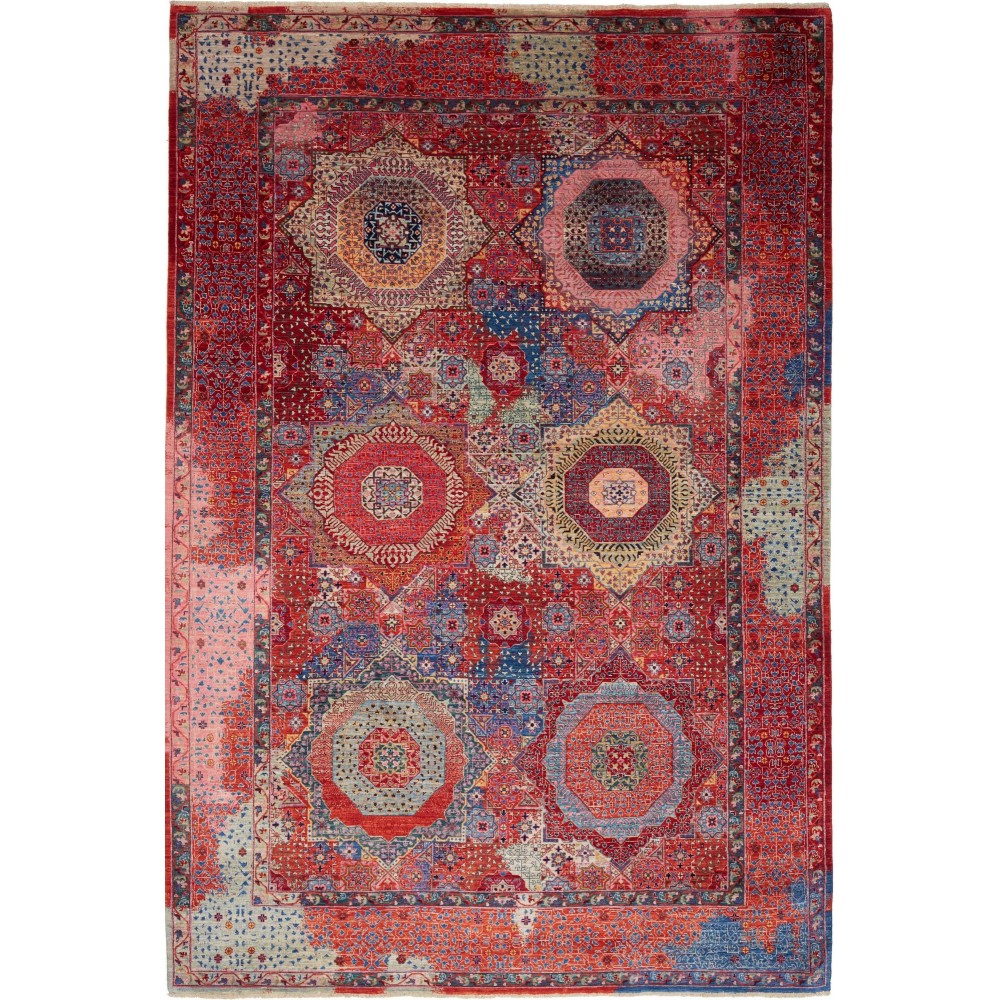 Tappeto Mamlouk Pakistan marrone beige 198x296 Tappeto Mamlouk Pakistan marrone beige 198x296