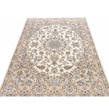 Tappeto Nain 9La Persia bianco verde 127x197