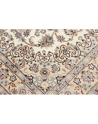 Tappeto Nain 9La Persia bianco verde 127x197