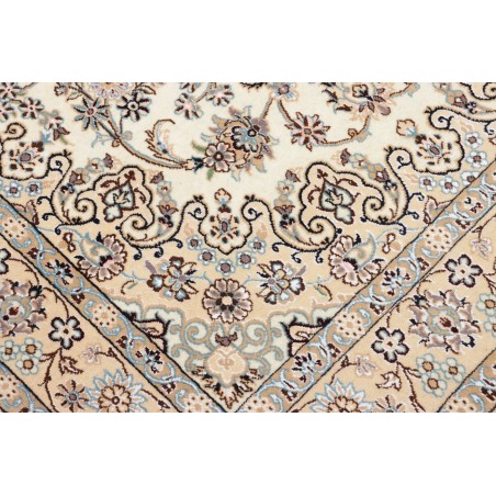 Tappeto Nain 9La Persia bianco verde 127x197